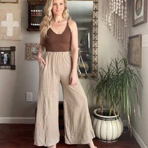 Grade + Gather Wide Leg Knit Pants